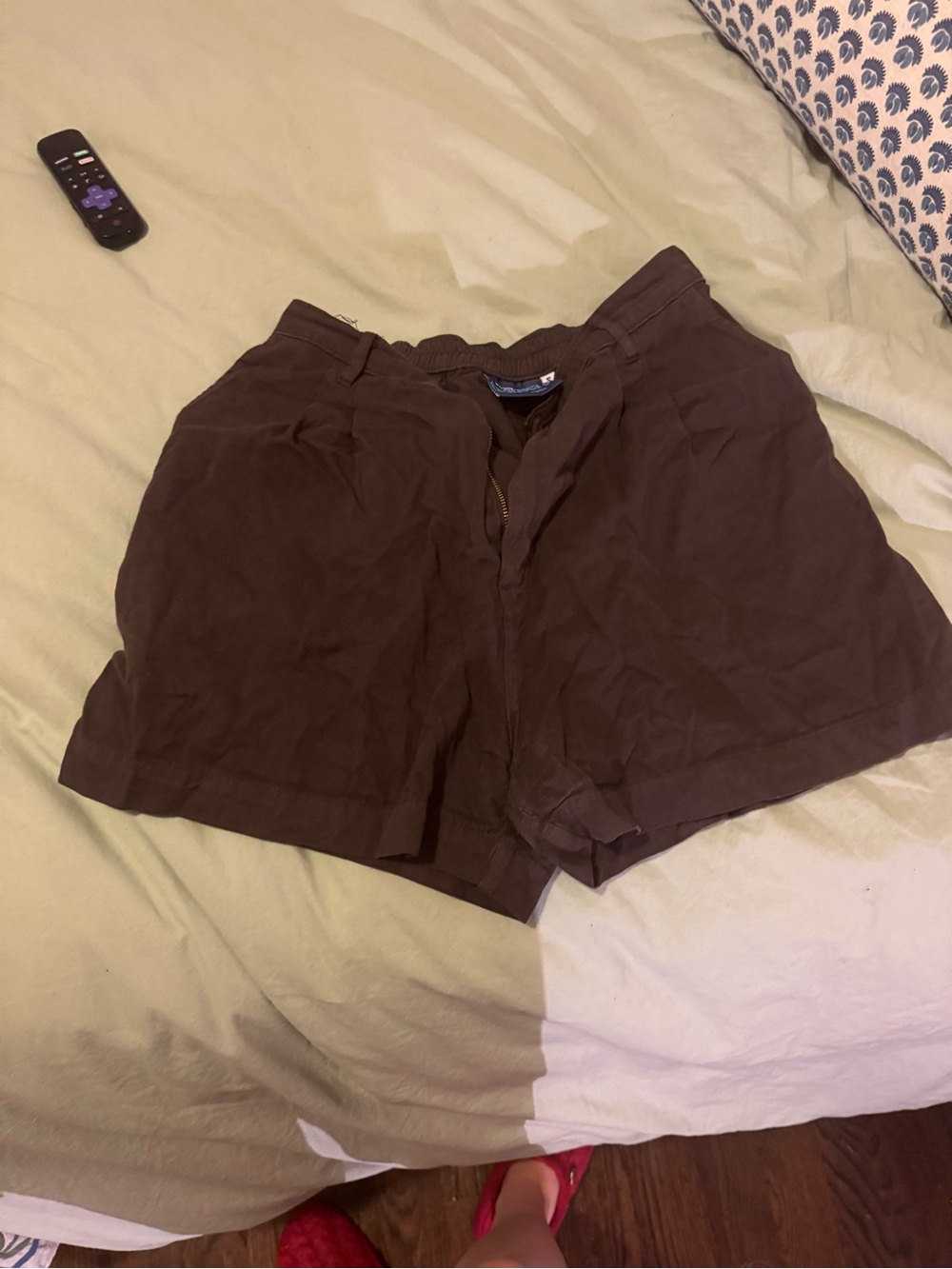 Big Bud Press Trouser Shorts brown